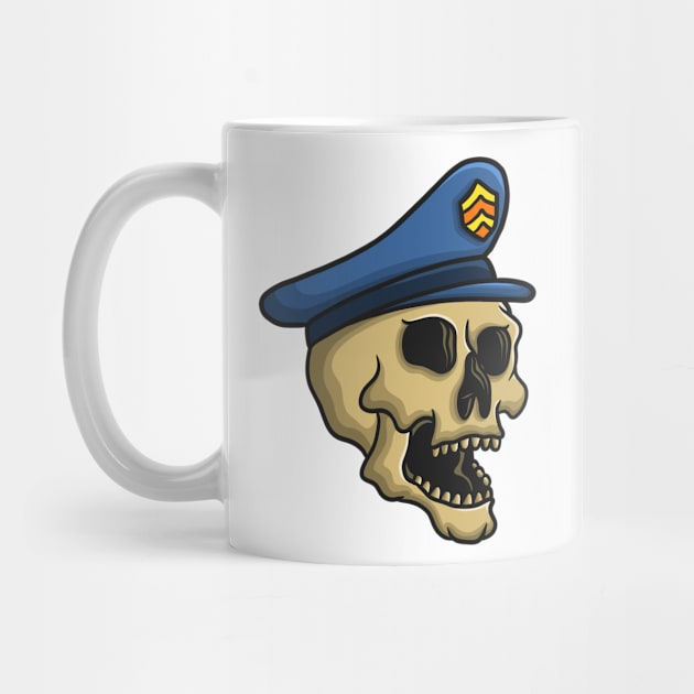 Police Skull Pro by Ockoaries